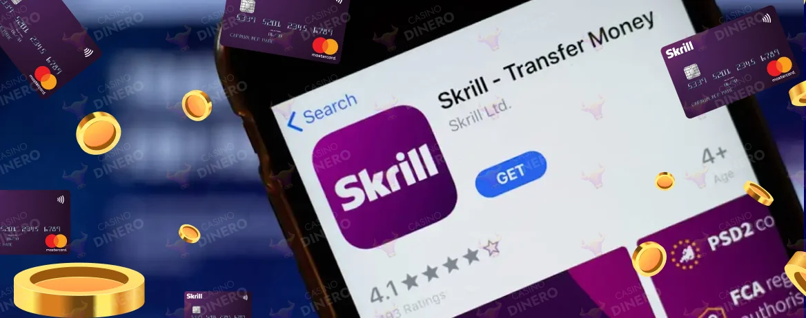 Skrill en aplicación móvil de casino online