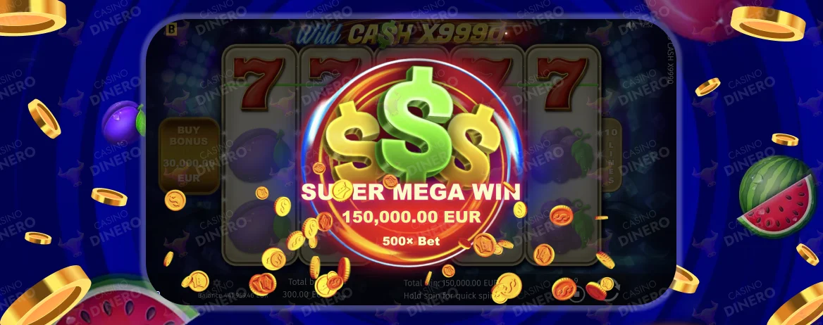 Wild Cash x9990 mega win