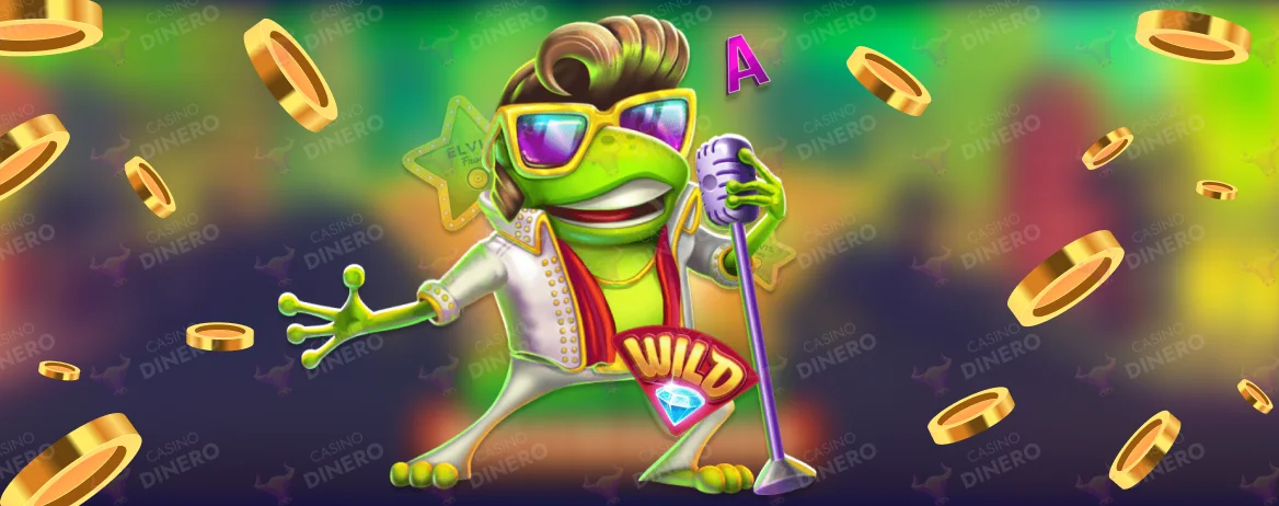 Juega online a Elvis Frog in Vegas