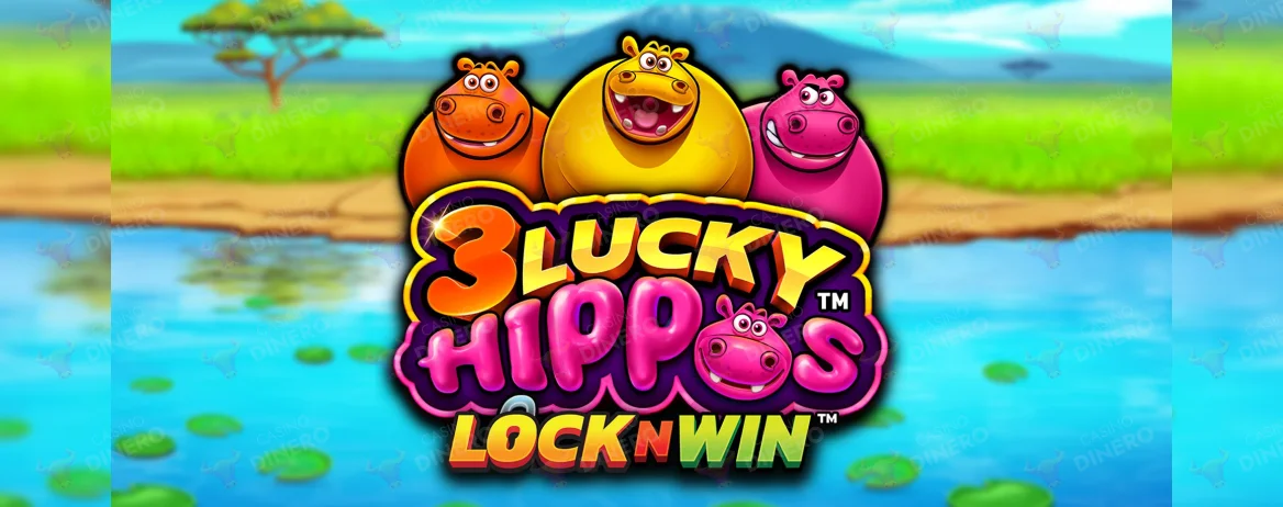 3 Lucky Hippos best slot in Spain