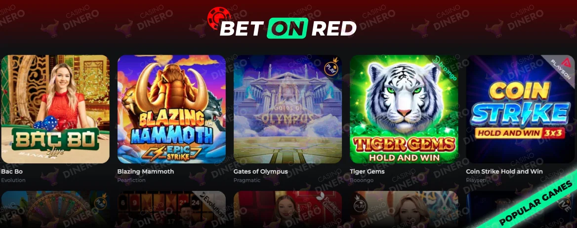 Bet on Red mejor casino para jugar juegos de apuestas de pesca