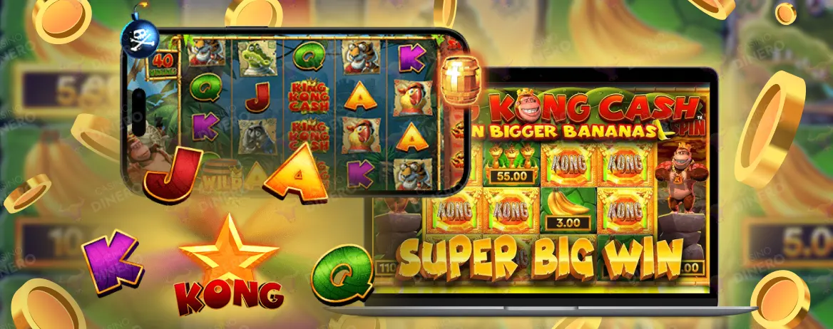 Símbolos del juego King Kong Cash