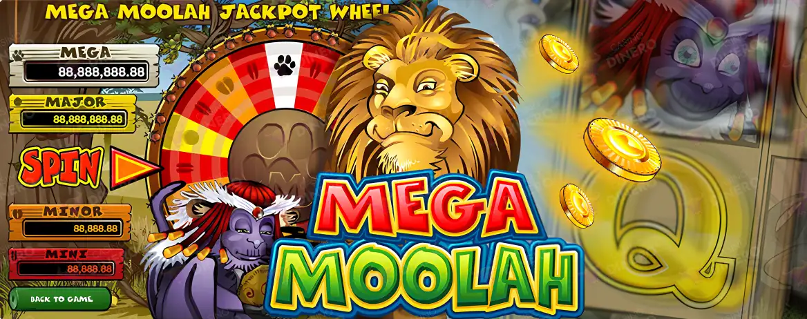 The Mega Moolah slot