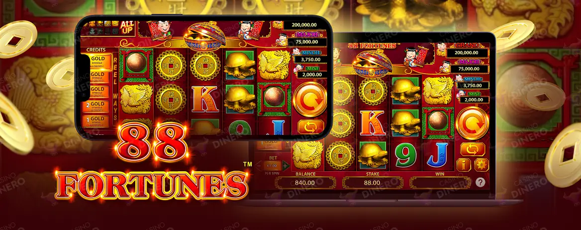 play to 88 Fortunes online