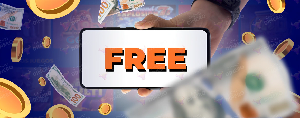 Casino account is free