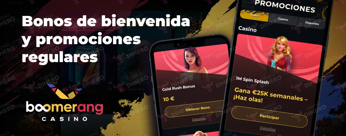 Boomerang Casino Bonos