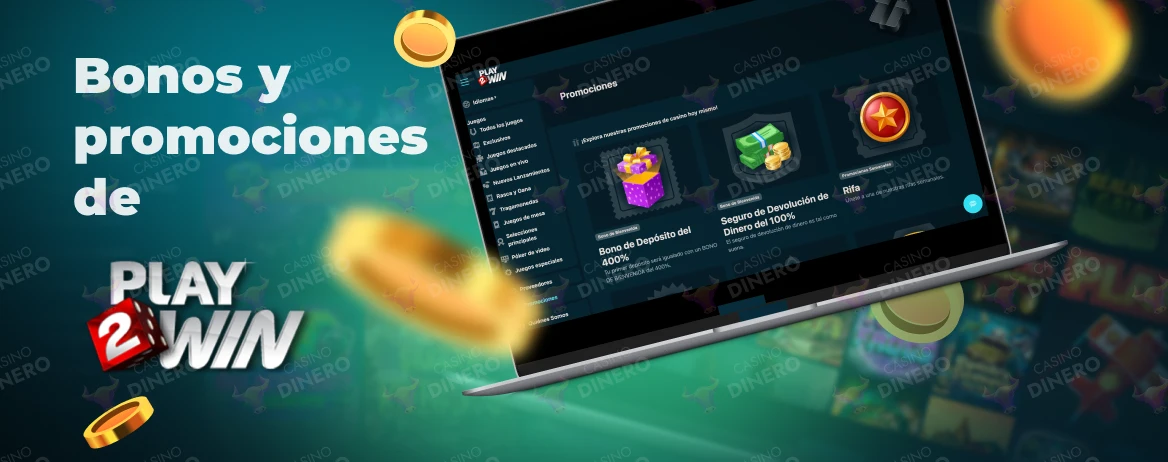 Bonos y promociones de Play2Win