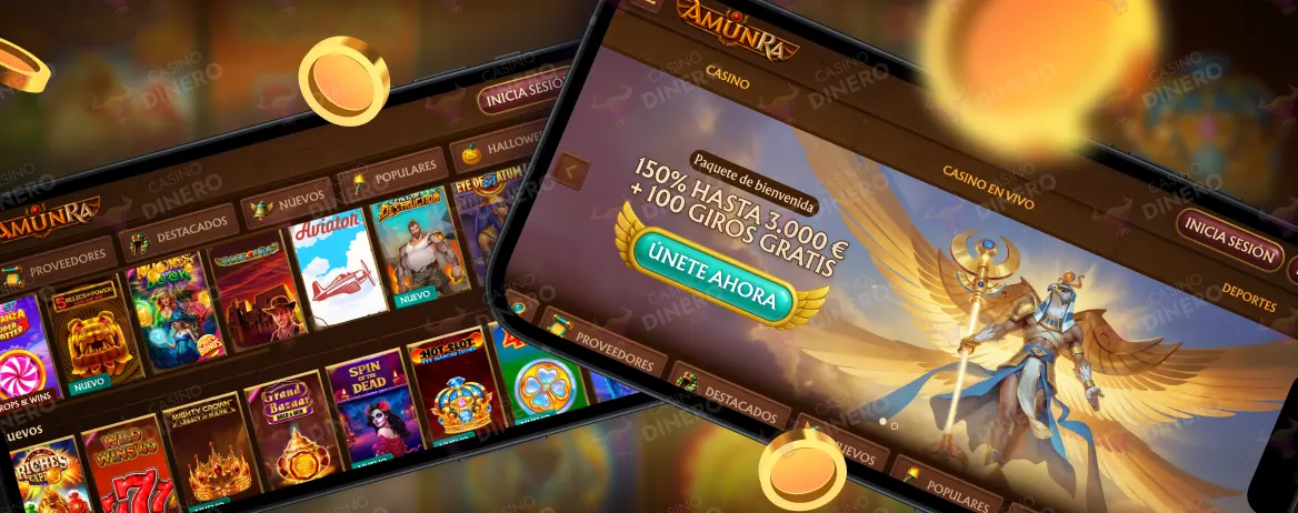 Casino AmunRa juegos, slots, tragaperras