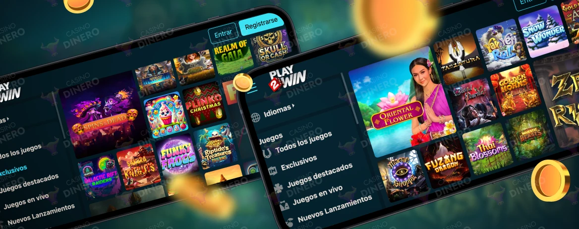 Play2Win App y versión móvil