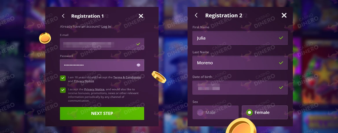 Malina Casino registro