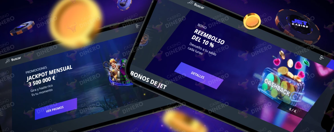 Jet Casino bonos