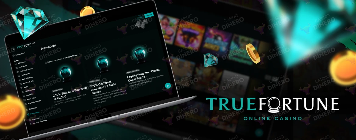 True Fortune en móvil: app y versión web