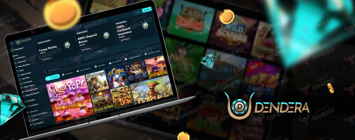 Bonos y juegos de Dendera Casino