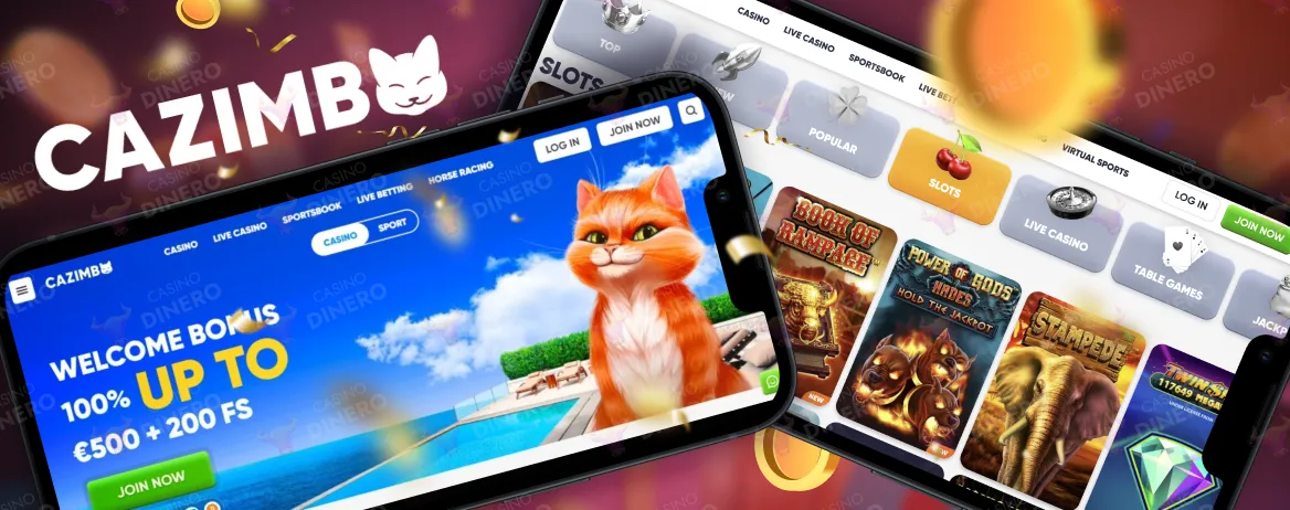 Cazimbo app y versión móvil