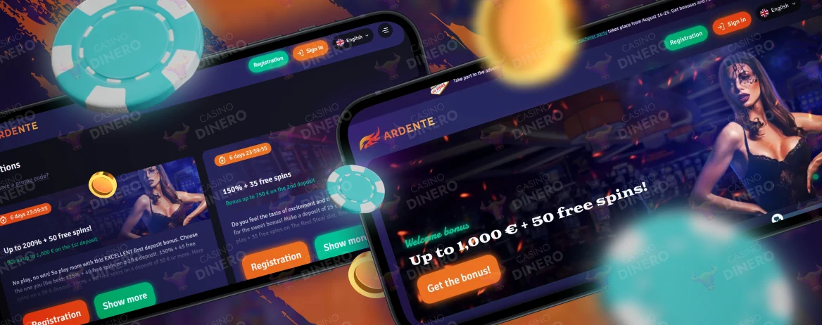 Ardente app y versión móvil