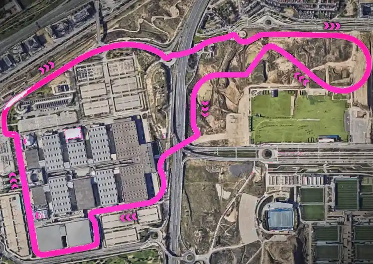 Nuevo circuito de la F1 en Madrid