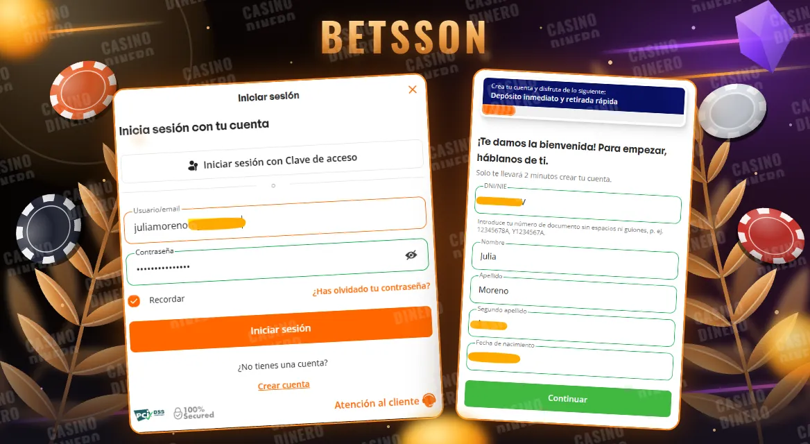 entrar a Betsson
