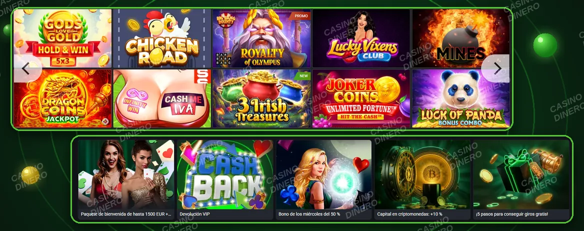 Juegos en BetLabel Casino