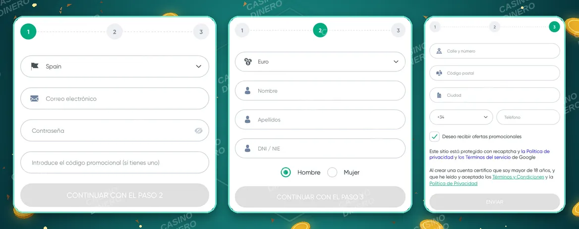 Registro en Ivibet