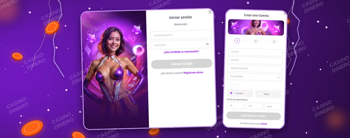 inicio de sesión y registro en Tonybet